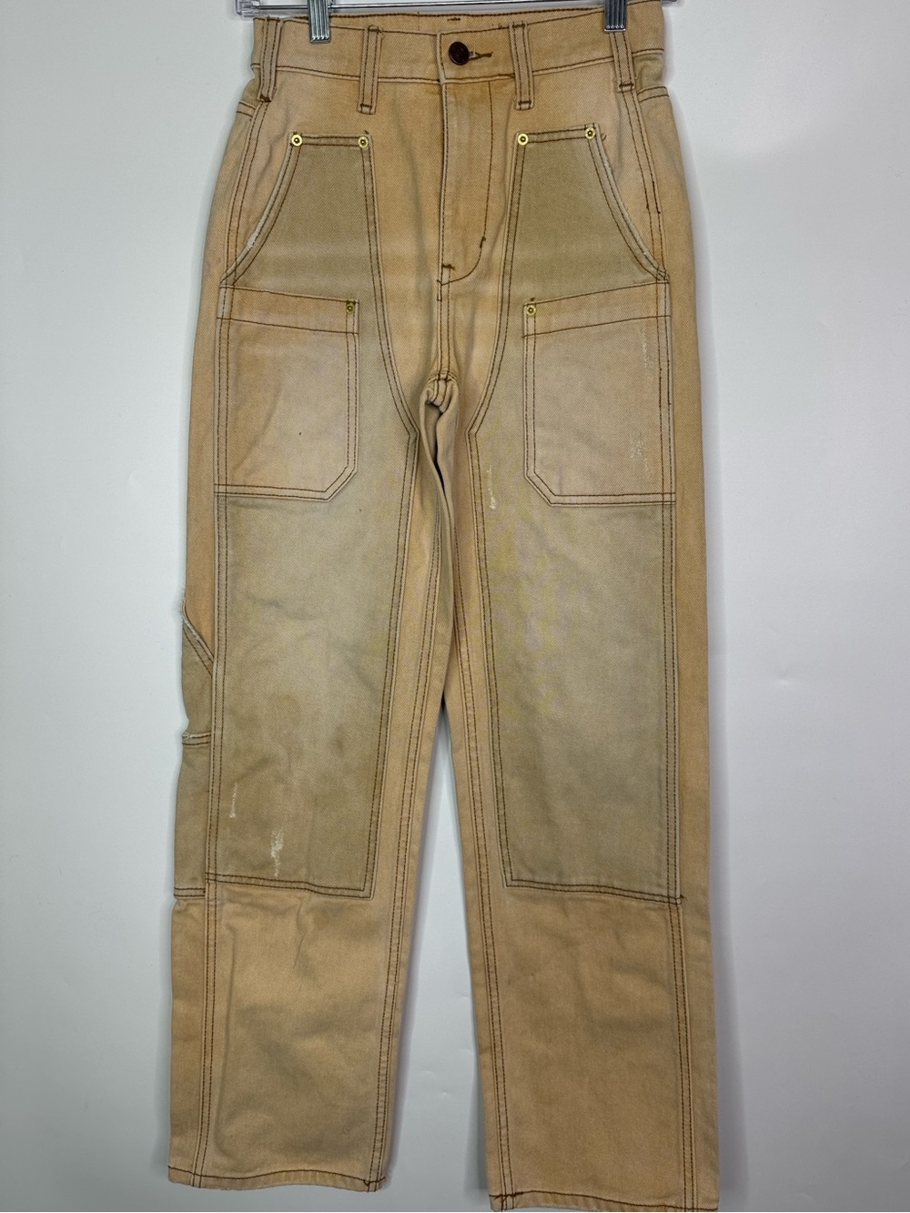 BDG Brown Double Knee Jeans Size 24
